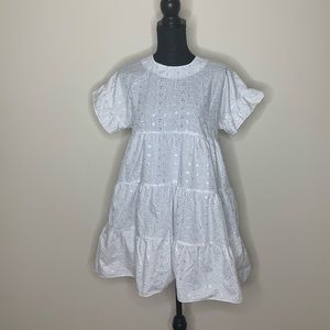 Very light white summer dress PLT